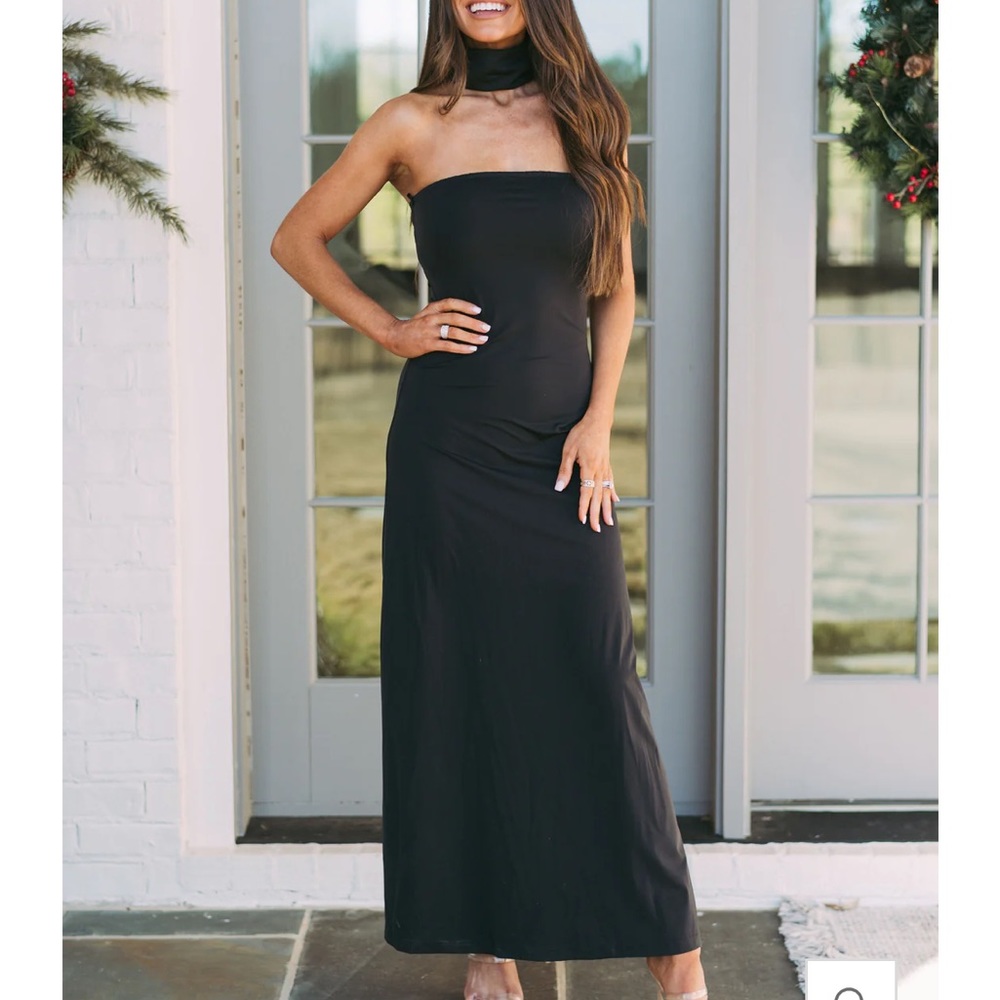 Black Maxi formal dress
